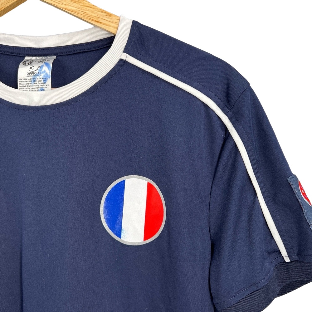 UES Euro 2016 France National Football Jersey Short Sleeve Medium - Picture 5 of 8